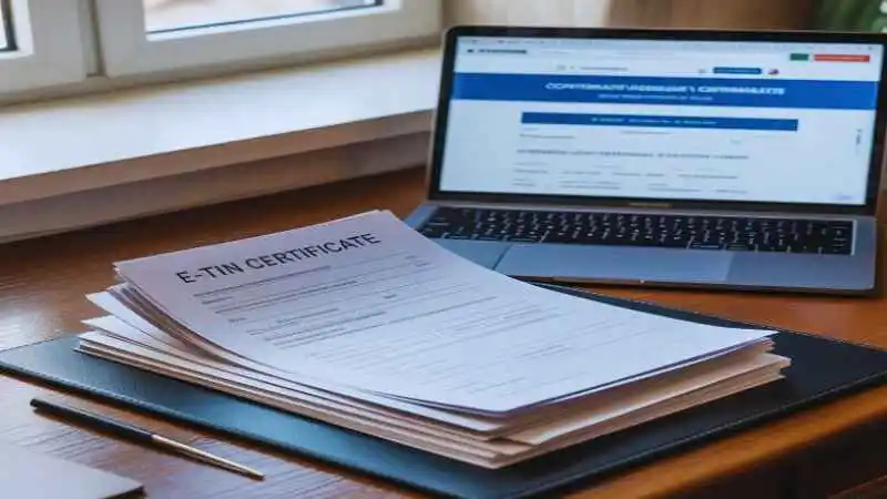 অনলাইনে টিন সার্টিফিকেট চেক করার নিয়ম সহজ ধাপে ধাপে