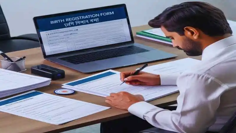 অনলাইনে জন্ম নিবন্ধন ফর্ম ভেরিফিকেশন প্রক্রিয়া