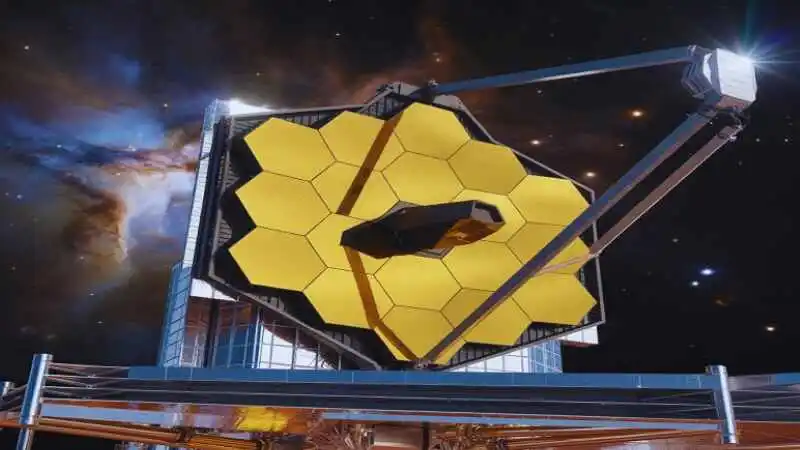 জেমস ওয়েব স্পেস টেলিস্কোপ কিভাবে কাজ করে দেখানো চিত্র