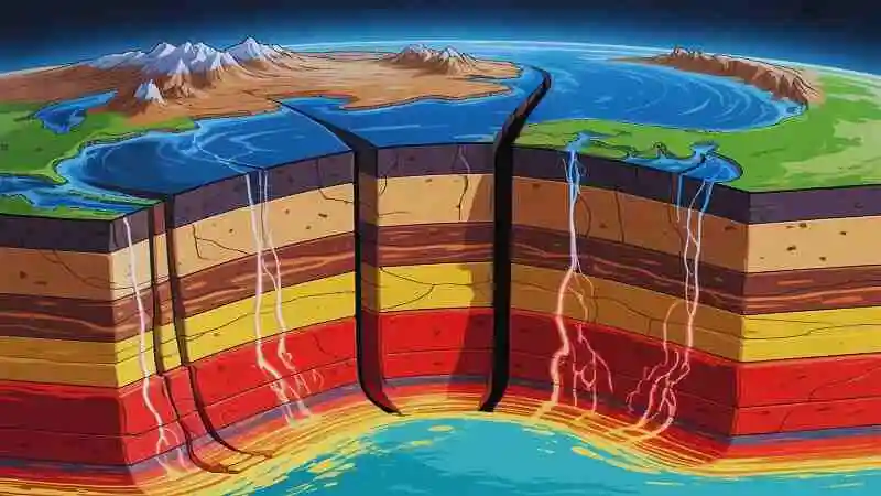 পৃথিবীতে মোট টেকটনিক প্লেট কতটি ও তাদের অবস্থান মানচিত্র