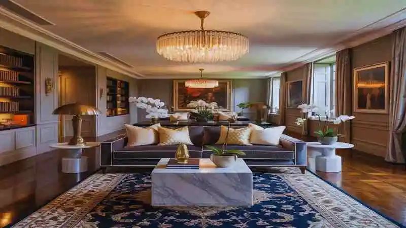 ড্রয়িং রুম ইন্টেরিয়র ডিজাইন - আধুনিক এবং আরামদায়ক লিভিং স্পেসের ধারণা