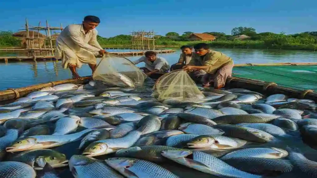রুই মাছ চাষ এর আধুনিক পদ্ধতি ও পুকুর ব্যবস্থাপনা