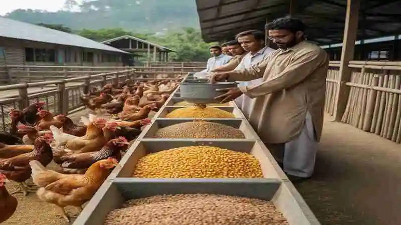 ঘরে তৈরি মুরগির খাদ্য তৈরির সহজ ও প্রাকৃতিক উপায়