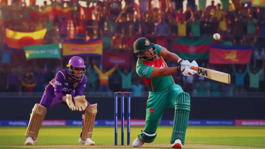 বিপিএল ম্যাচ চলাকালীন ক্রিকেটারদের প্রতিদ্বন্দ্বিতামূলক মুহূর্ত