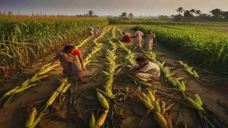 ভুট্টা চাষে রোগ ও পোকামাকড় আক্রান্ত ভুট্টা গাছের লক্ষণ