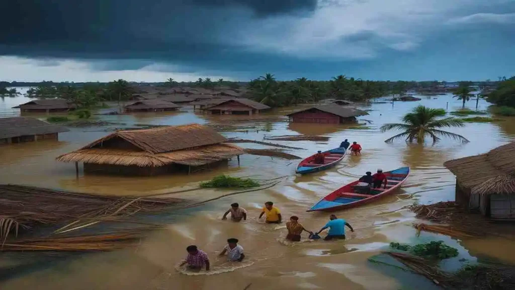 ঘূর্ণিঝড় ও প্রভাব: প্রবল বাতাস ও জলোচ্ছ্বাসে ক্ষতিগ্রস্ত উপকূলীয় এলাকা