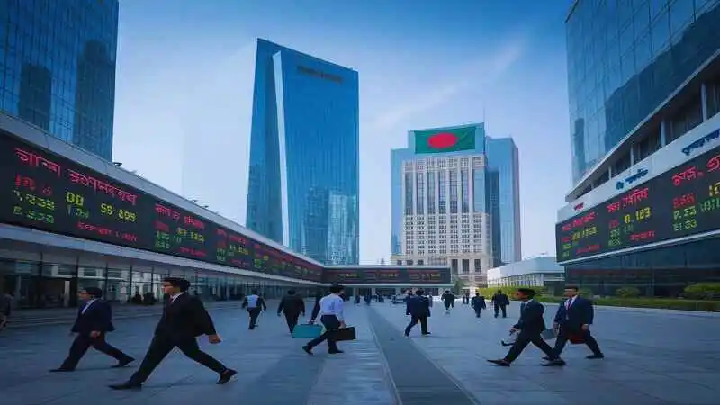 পুঁজিবাজারের গুরুত্ব বোঝানো চার্ট ও বিনিয়োগের চিত্র