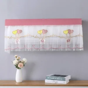 Air Conditioner Dust Cover উচ্চমানের পলিয়েস্টার কাপড়ের তৈরি ধুলাবালি প্রতিরোধক এসি কভার