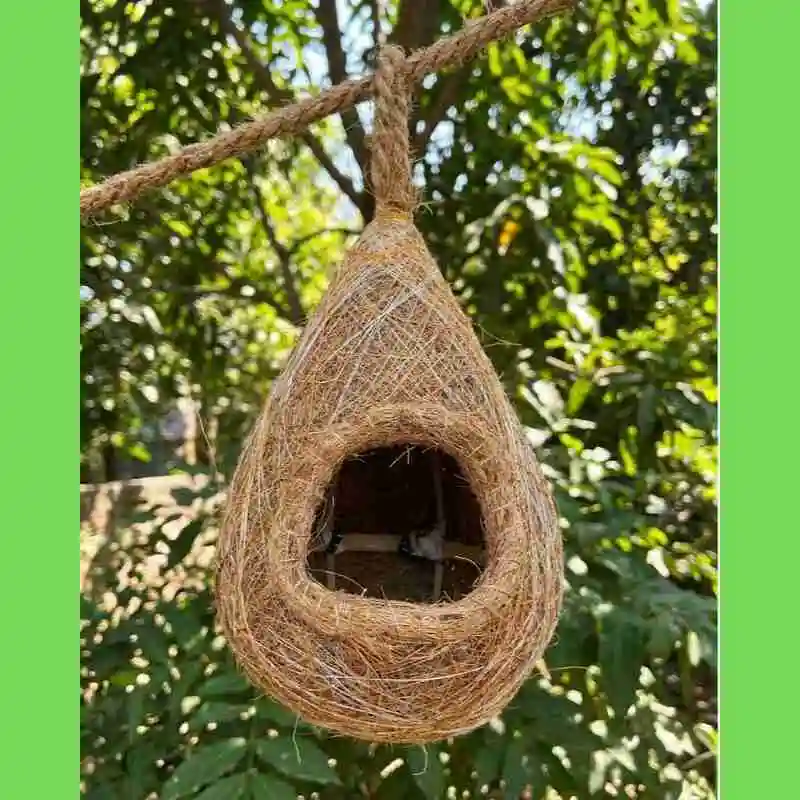 Babui Bird Nest কৃত্রিম বাবুই পাখির বাসা সুন্দর হোম ডেকর আইটেম
