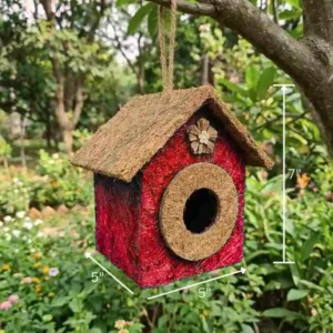 Bird House নারকেলের ছোবড়া দিয়ে তৈরি হ্যান্ডমেড পাখির ঘর