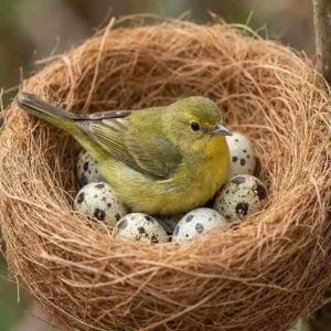 Coconut Fibre Nesting Material for Bird প্রাকৃতিক পাখির বাসার উপকরণ
