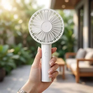 Handheld Rechargeable Mini Fan ছোট পোর্টেবল USB ফ্যান