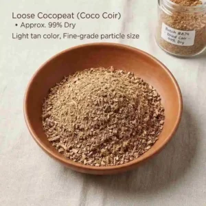 Loose Cocopeat প্রিমিয়াম কোকোপিট গুঁড়া টব গাছ ও ছাদ বাগানের জন্য