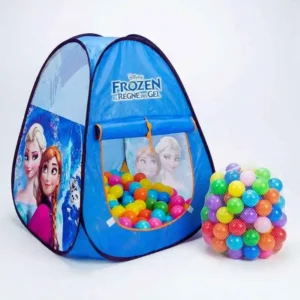 Tent Play House with Ball Pit বাচ্চাদের বড় সাইজ প্লে টেন্ট ১০০টি রঙিন বলসহ
