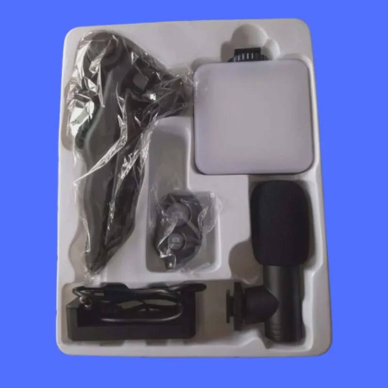 AY-49 Mobile Video Making Kit সহ ট্রাইপড, মাইক্রোফোন ও LED লাইট