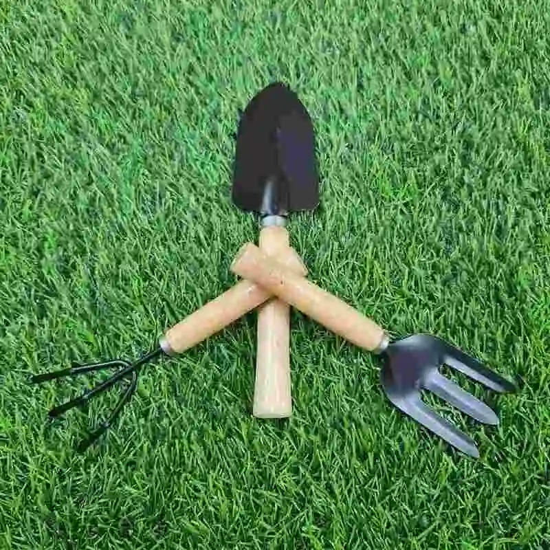 Gardening Tool Set দিয়ে বাগানের মাটি প্রস্তুত ও পরিচর্যার কাজের দৃশ্য