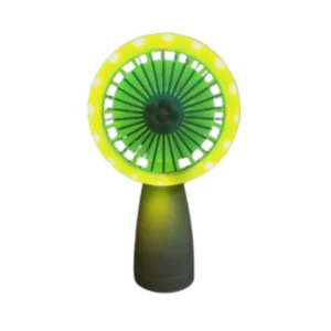 Mini Fans USB রিচার্জেবল পোর্টেবল হ্যান্ডহেল্ড ফ্যান লাইটসহ