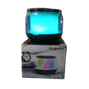 Rechargeable Mini Bluetooth Speaker এর রঙিন RGB লাইটসহ পোর্টেবল ওয়্যারলেস স্পিকার