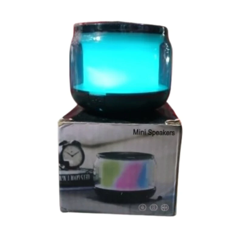 Rechargeable Mini Bluetooth Speaker এর রঙিন RGB লাইটসহ পোর্টেবল ওয়্যারলেস স্পিকার