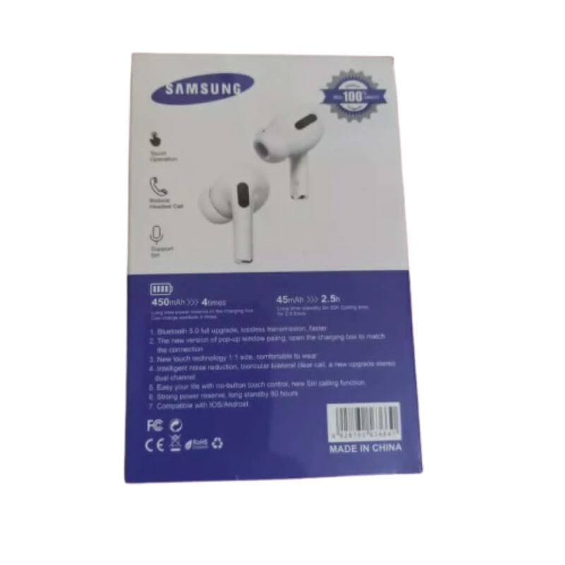 Samsung AirPods Pro Bluetooth Earbuds Bangladesh সাদা ওয়্যারলেস ইয়ারবাড