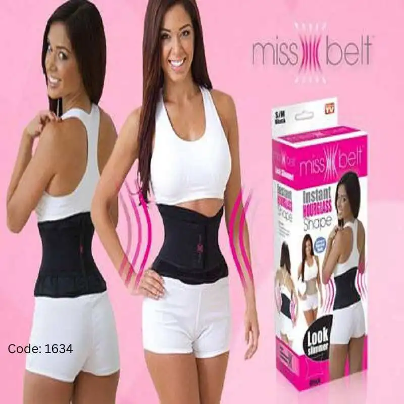 Slimming Belt – আরামদায়ক ও সমন্বয়যোগ্য স্লিমিং বেল্ট, কোমর সাপোর্ট ও ফিটনেস ব্যবহারের জন্য উপযোগী।