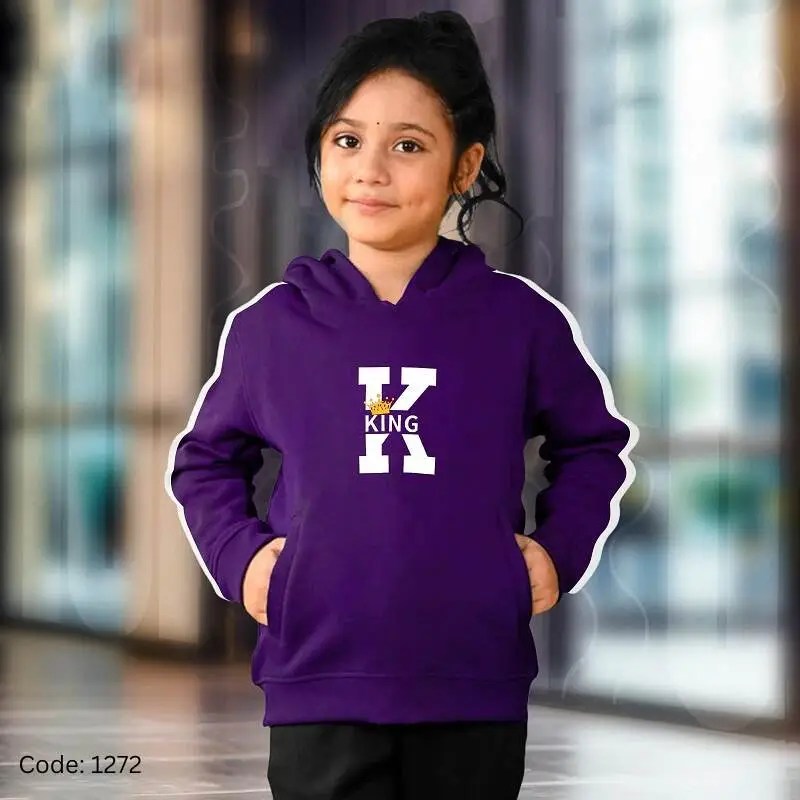 Baby Hoodies Purple – আকর্ষণীয় পার্পল রঙের বেবি হুডি, শিশুদের জন্য নরম, উষ্ণ ও আরামদায়ক শীতকালীন পোশাক।