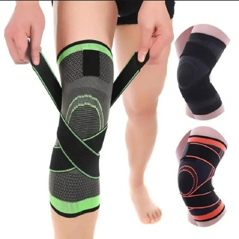Compression Knee Sleeve with Pressure Straps - Image 2