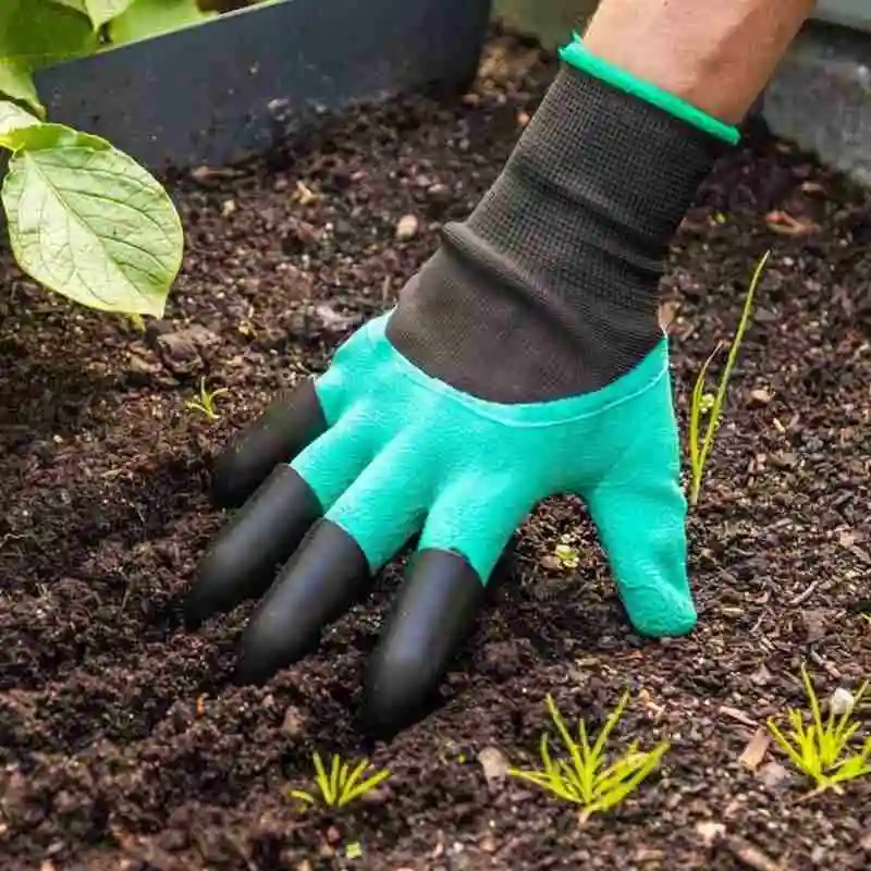 Garden Claw & Rubber Hand Gloves – বাগান পরিচর্যা, মাটি খোঁড়া ও হাতের সুরক্ষার জন্য টেকসই রাবার ক্লো গ্লাভস।