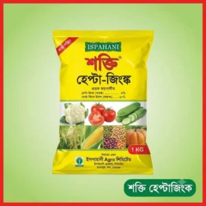 Ispahani Hepta Zinc হলো জিংক ও সালফার সমৃদ্ধ উচ্চমানের মাইক্রোনিউট্রিয়েন্ট সার, যা উদ্ভিদের জিংক ঘাটতি পূরণ করে শিকড়ের বৃদ্ধি, পাতার সবুজতা বৃদ্ধি এবং অধিক ফলন নিশ্চিত করতে সহায়তা করে।