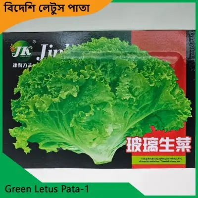 Letus Pata Seeds উন্নতমানের লেটুস পাতার বীজ, যা ছাদ বাগান, টব ও খোলা জমিতে উচ্চ ফলনশীল লেটুস চাষের জন্য উপযোগী।
