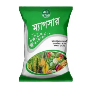 Magnesium Sulphate - Epsom Salt ম্যাগনেসিয়াম ও সালফার সমৃদ্ধ খনিজ সার, যা গাছের ম্যাগনেসিয়াম ঘাটতি পূরণ, পাতার সবুজতা বৃদ্ধি এবং সুস্থ বৃদ্ধিতে কার্যকর।