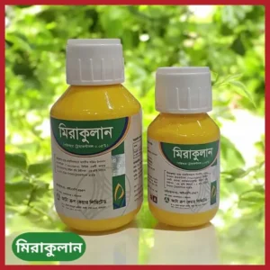 Miraculan হলো Triacontanol সমৃদ্ধ একটি কার্যকর উদ্ভিদ বৃদ্ধি উদ্দীপক (Plant Growth Promoter), যা গাছের শিকড়ের বৃদ্ধি, অধিক ফুল ও ফল ধারণ এবং উন্নত ফলন নিশ্চিত করতে সহায়তা করে।