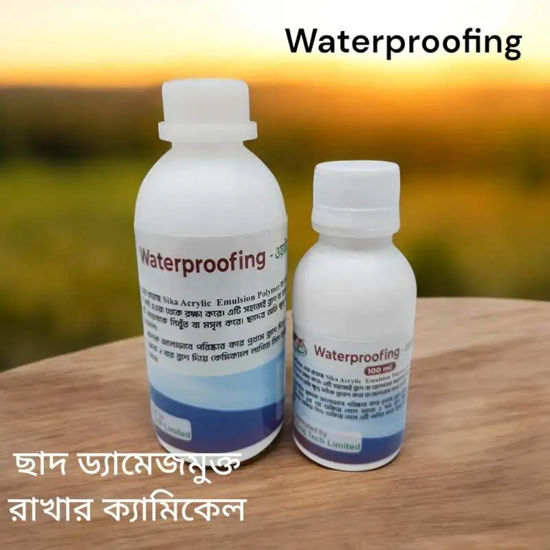 Rooftop Waterproofing ছাদ ওয়াটারপ্রুফিং সল্যুশন যা ছাদকে পানি প্রবেশ, স্যাঁতসেঁতে ভাব ও চিড় থেকে দীর্ঘস্থায়ী সুরক্ষা প্রদান করে।