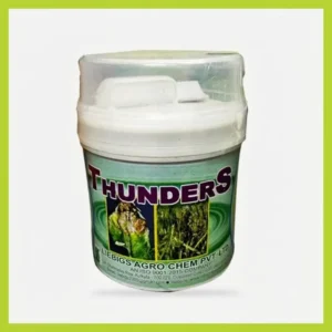 THUNDERS Botanical Fungicide হলো প্রাকৃতিক উপাদানভিত্তিক একটি জৈব ছত্রাকনাশক, যা ধান, আলু ও বিভিন্ন সবজি ফসলের ব্লাস্ট, পাউডারি মিলডিউ এবং অন্যান্য ছত্রাকজনিত রোগ দমনে কার্যকর ভূমিকা পালন করে।