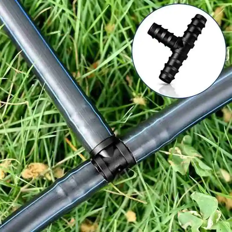 Tee Connector for 16mm Tube | ১৬ মিমি ড্রিপ টি কানেক্টর - Image 2