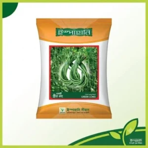 Yard Long Bean উন্নত ফলনশীল গ্রীন লং বরবটি বীজ, গাঢ় সবুজ ৫৫–৬০ সেমি লম্বা, সুস্বাদু ও উচ্চ ফলনশীল জাত।