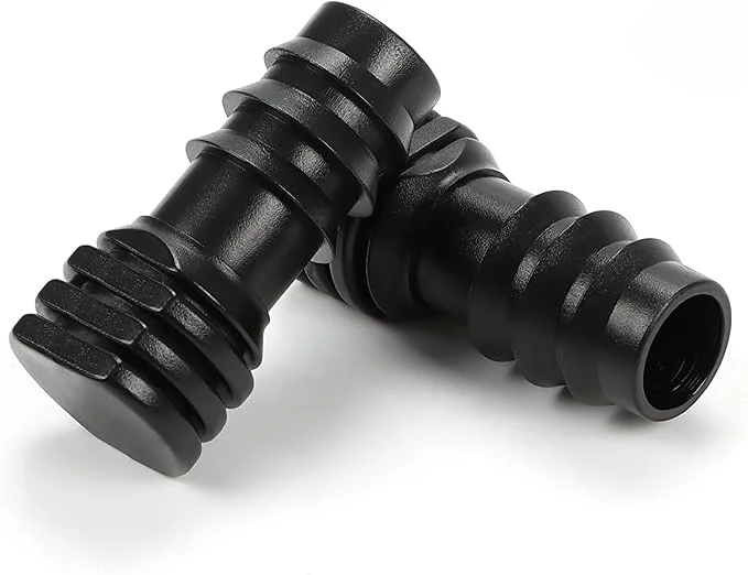 End Plug For 16mm Drip Tube – ১৬ মিমি ড্রিপ পাইপের শেষ প্রান্ত বন্ধ করার লিক-প্রুফ থ্রি-বার্ব এন্ড প্লাগ।
